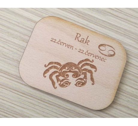 Znamení zvěrokruhu RAK - magnetka