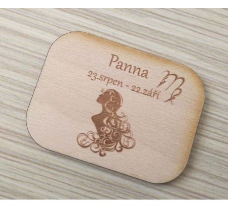 Znamení zvěrokruhu PANNA - magnetka
